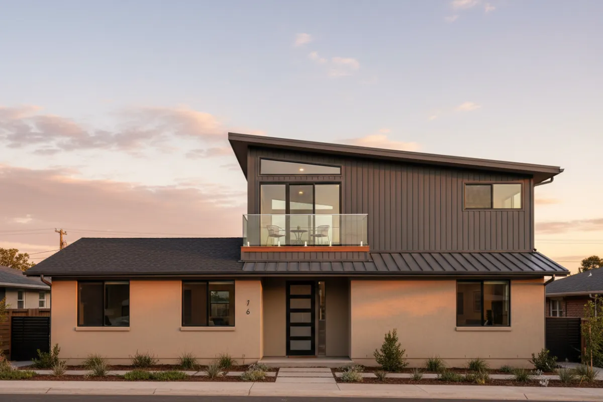 Second-story home addition