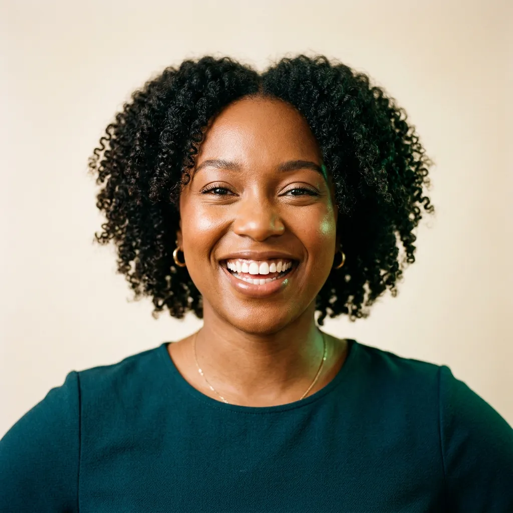 Kendra T. bright smiling portrait avatar