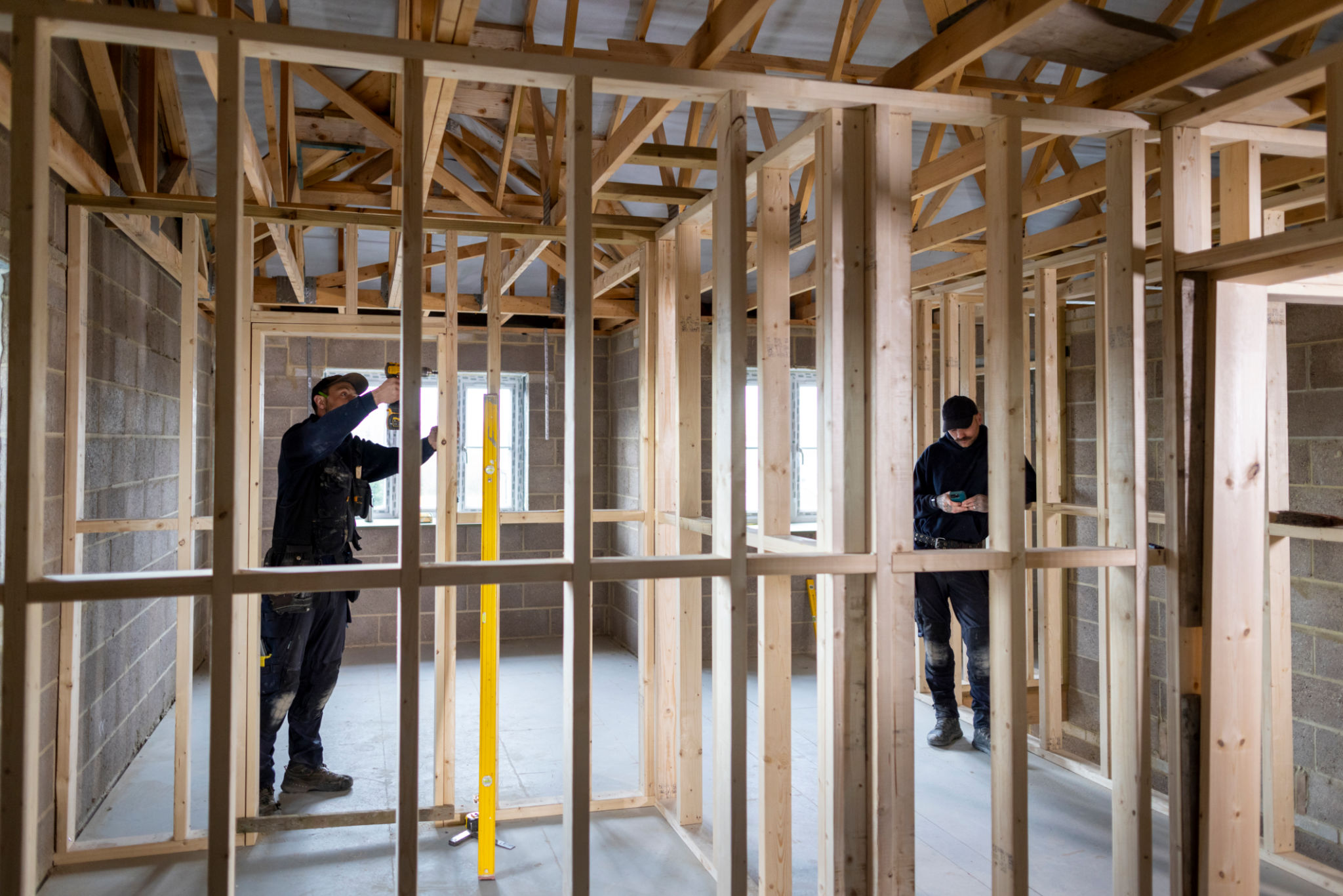 Home renovation in progress