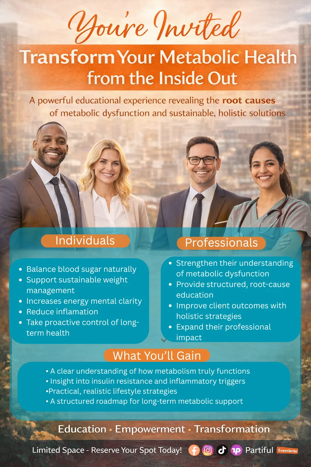 Benefits of Sedna Cares metabolic health support