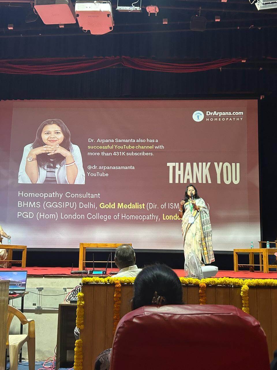 Speaker At International Homeopathy Congress