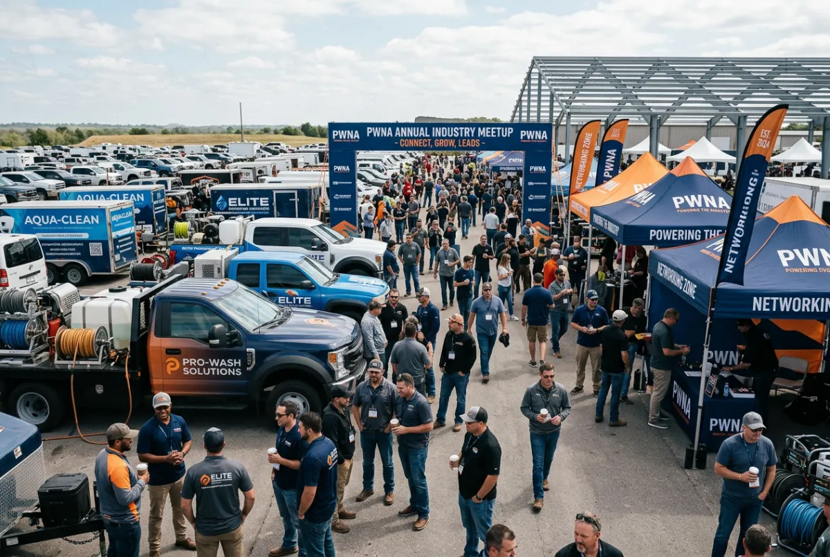 Wash Works sponsoring regional pressure washing contractor meetups and trade events
