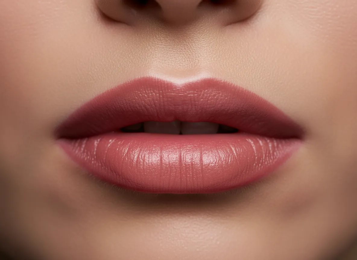 Lippen Permanent Make-up Vollpigmentierung Detail