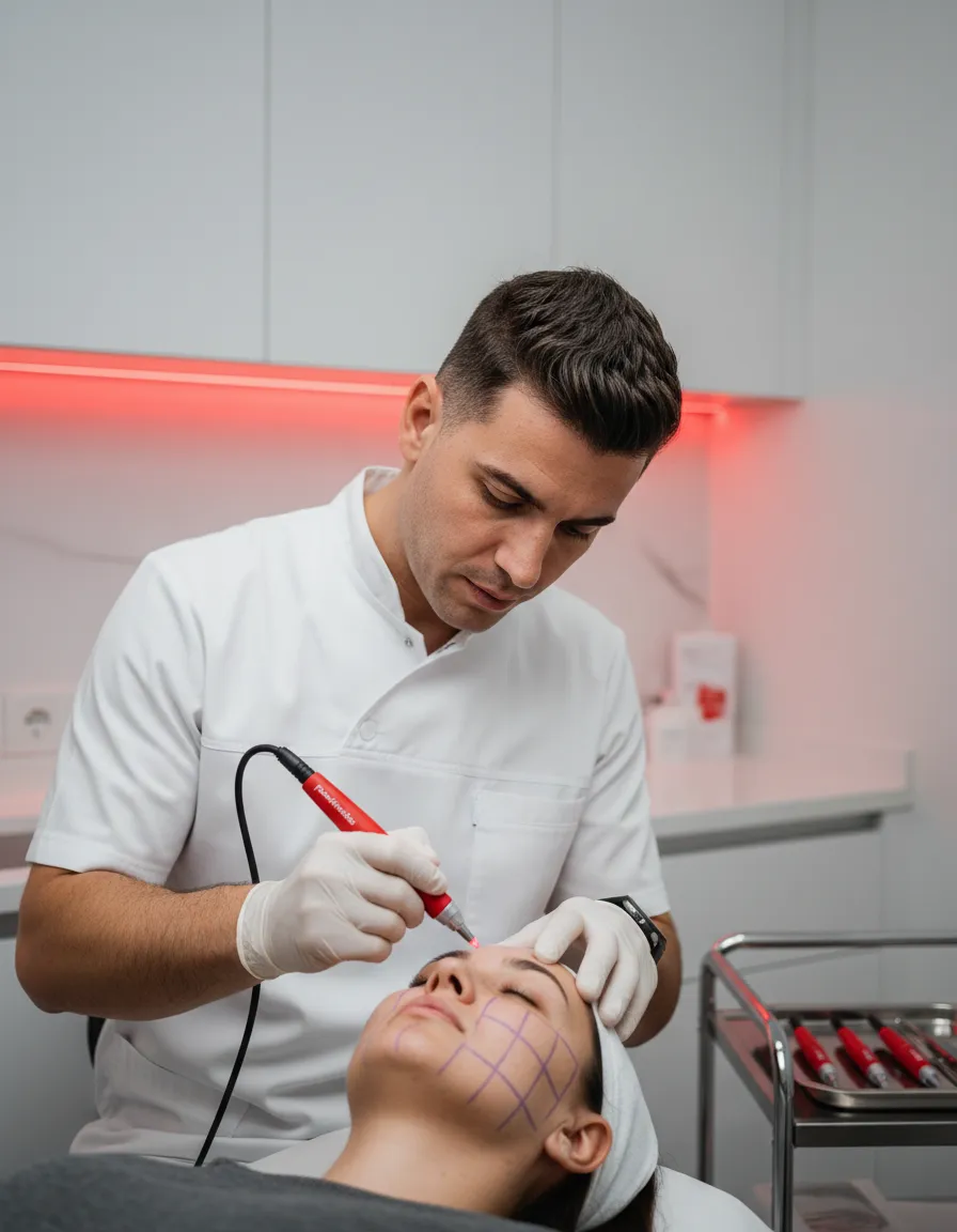 Tiho Petreski, planoplas® Master Trainer bei Behandlung