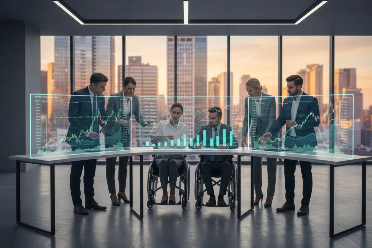 Article hero photo of a property investor reviewing paperwork at a desk, natural window light, candid composition to illustrate editorial content.