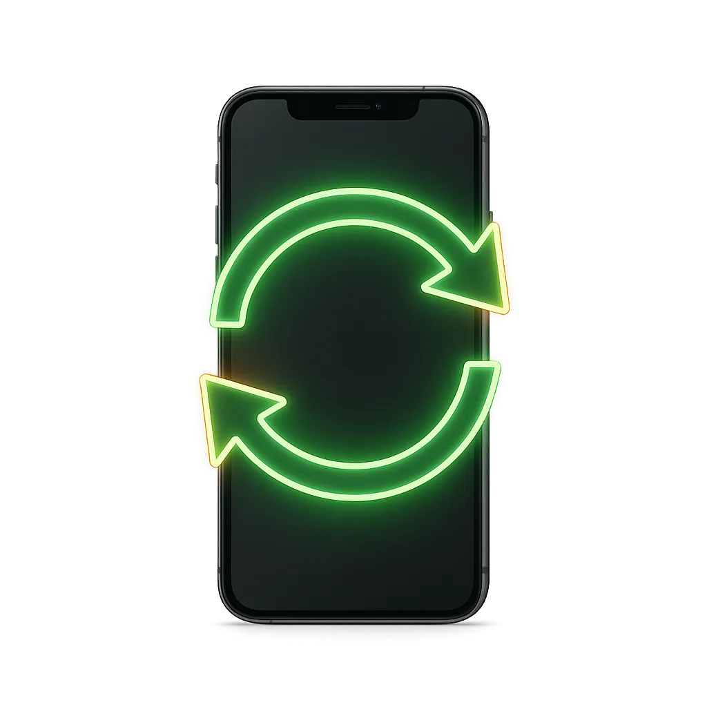 Mockup showing real-time profile editing across devices