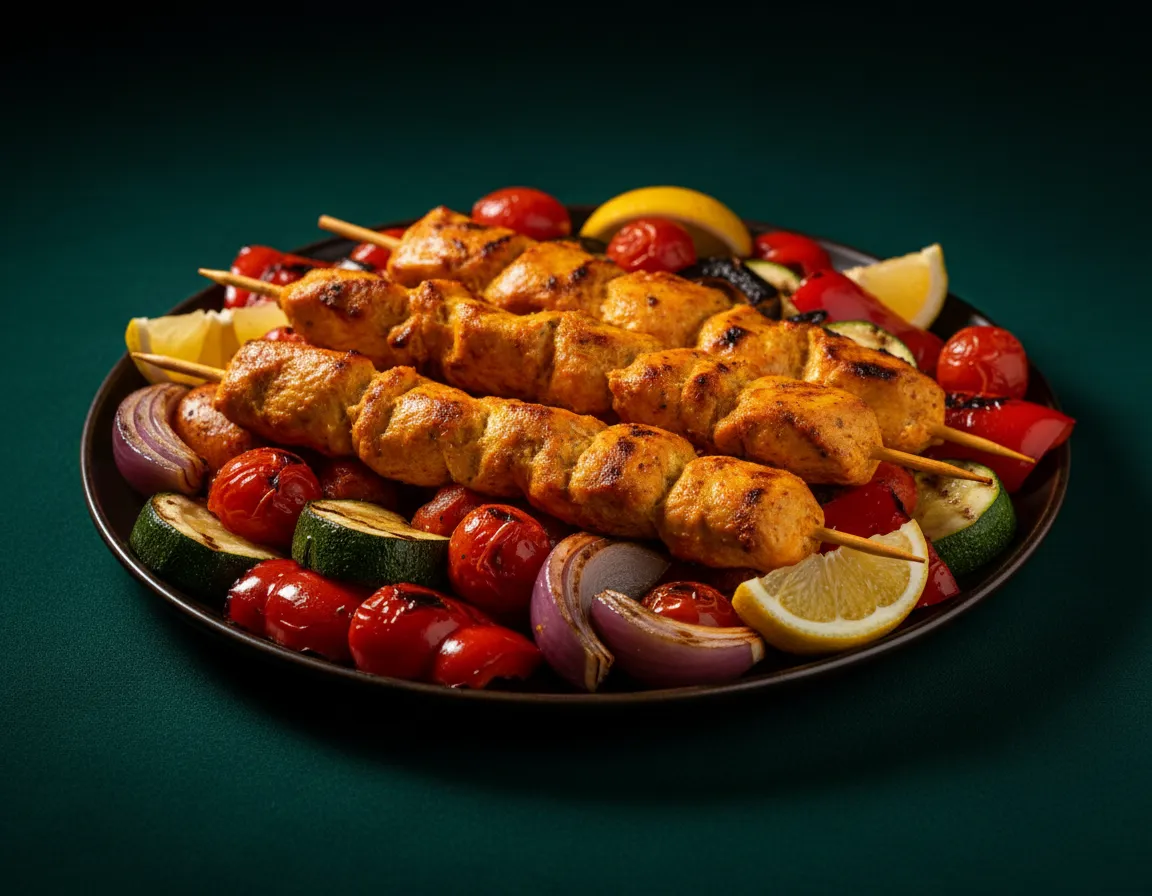 Saffron Chicken Shish