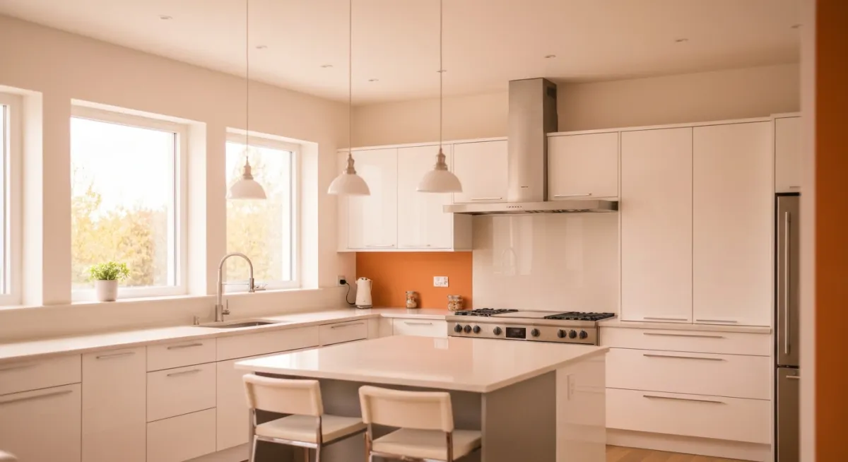Modern kitchen interior