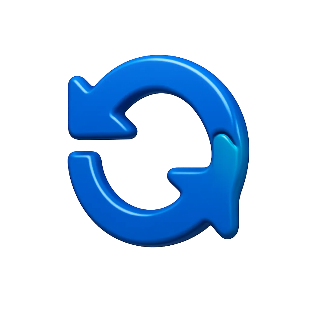 Seamless integration sync icon