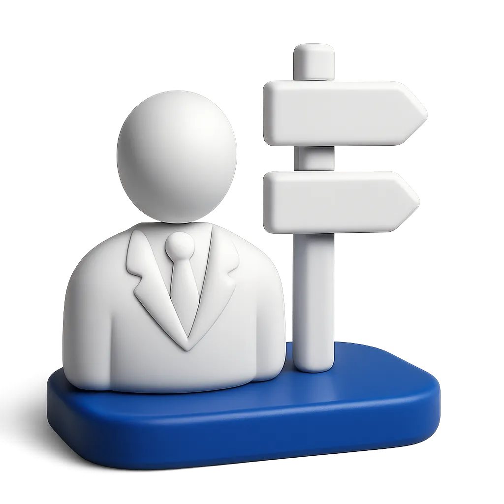 Dedicated strategy and support icon