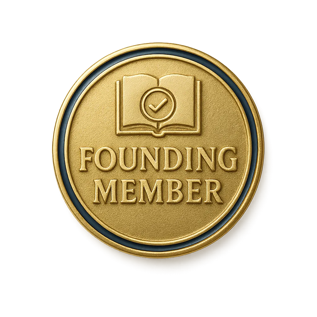 Gold Founding Member Badge