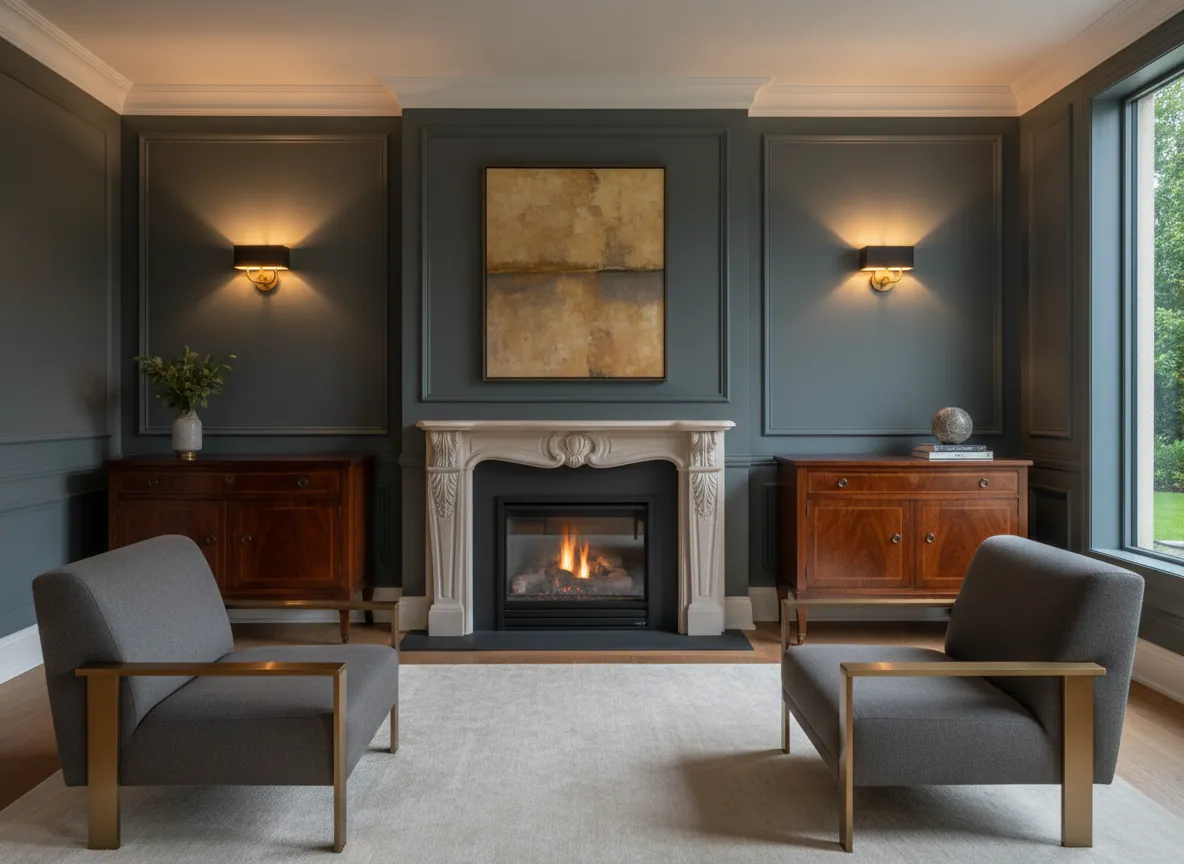 Transitional Design Style Room