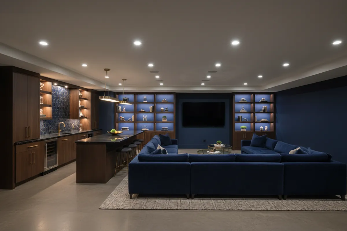Recent Basement Renovation Project