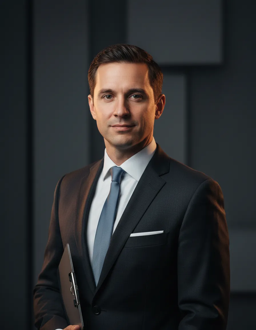 Portrait of Jameson Clarke, Project Manager