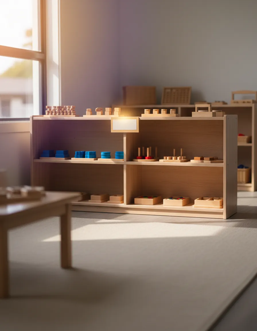 Professional early childhood education classroom environment