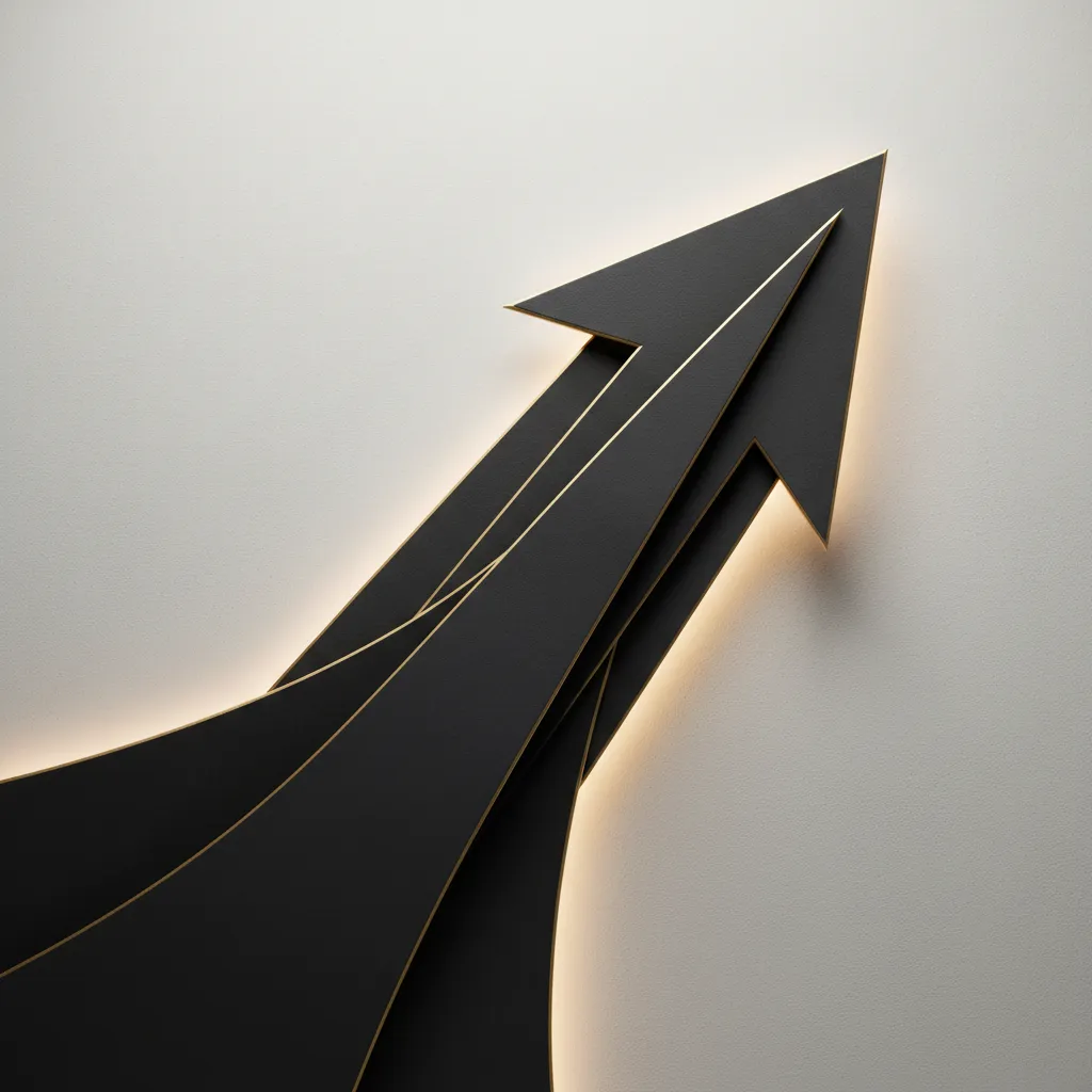 Abstract minimalist graphic for Podcast Profit Accelerator