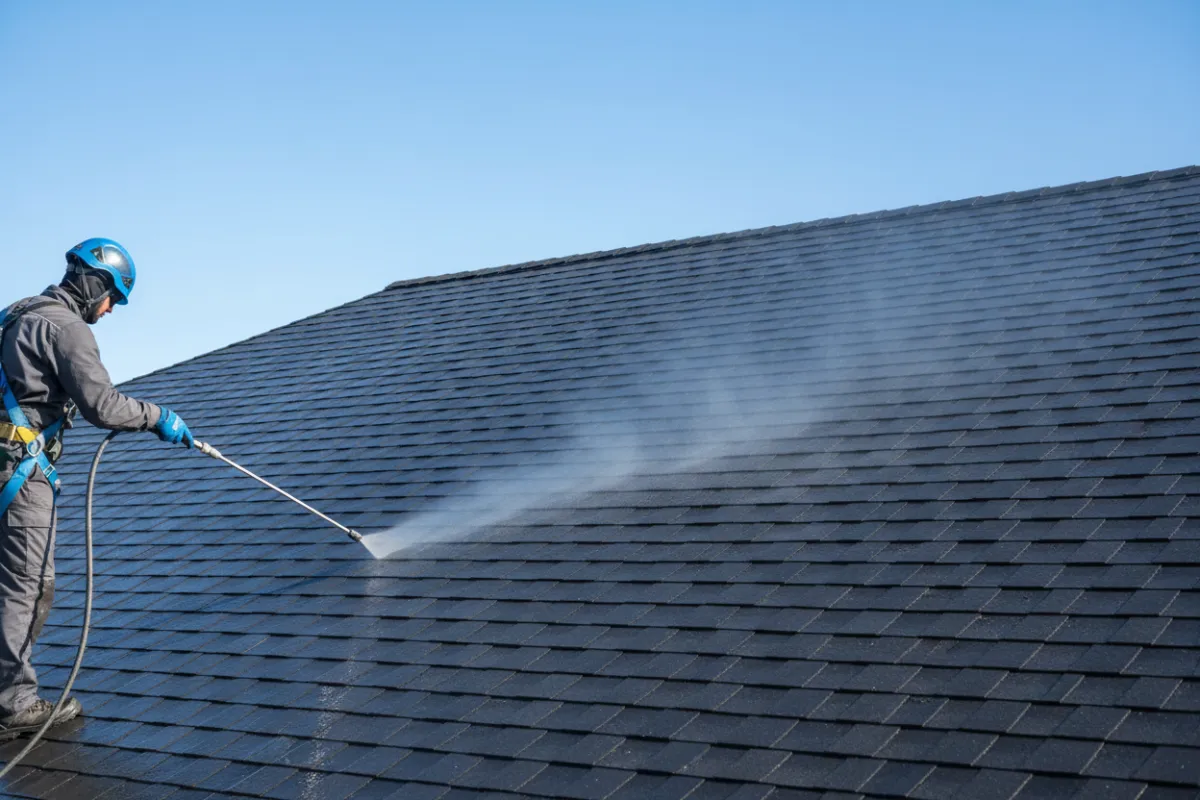 Soft Roof Washing