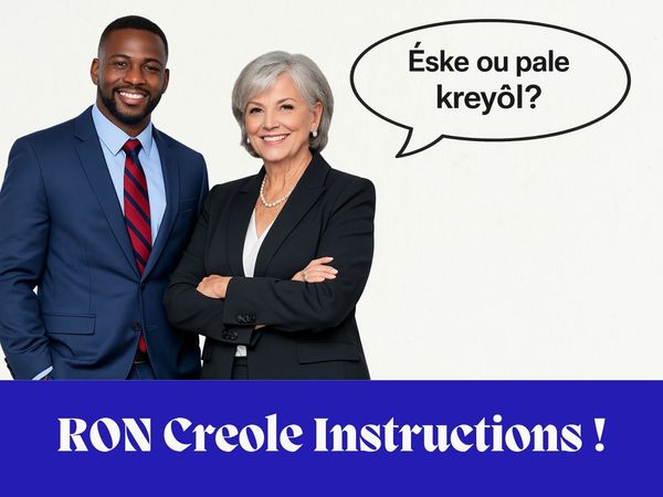 Remote Online Notarization Instructions in Creole