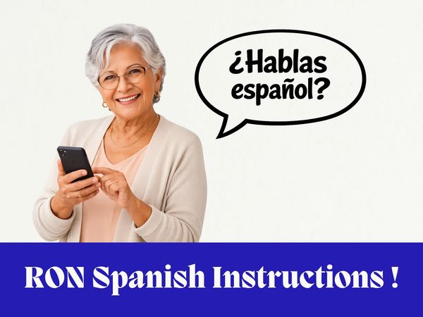 Remote Online Notarization Instructions in Spanish