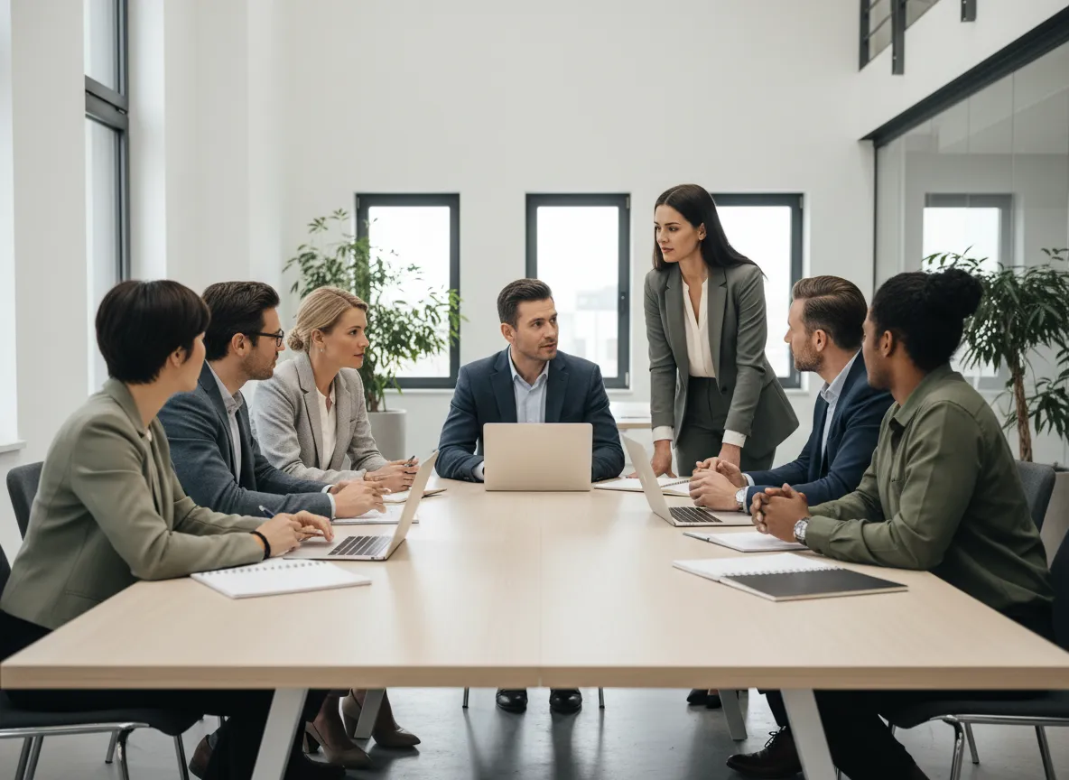 Professional services office environment