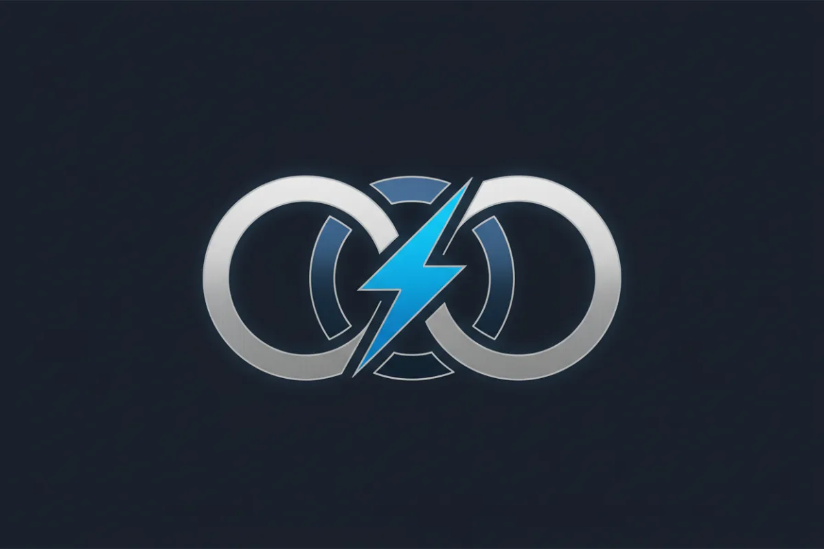 MetricSpark decorative brand badge