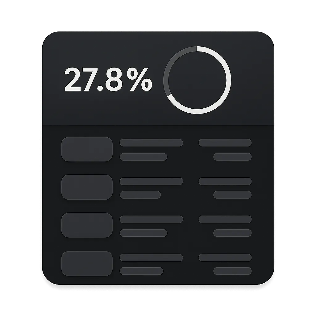 LeadStream Suite dashboard mockup showing KPI panel and contact list