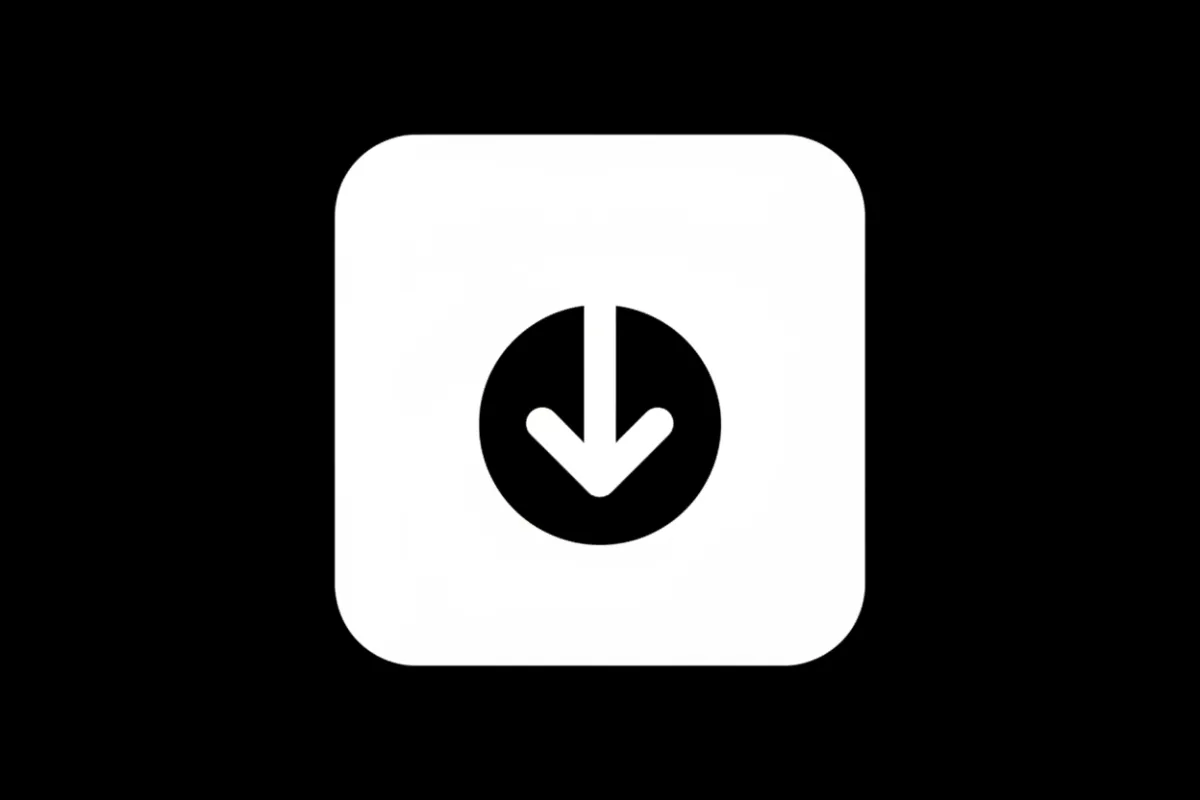 App store badge mockup