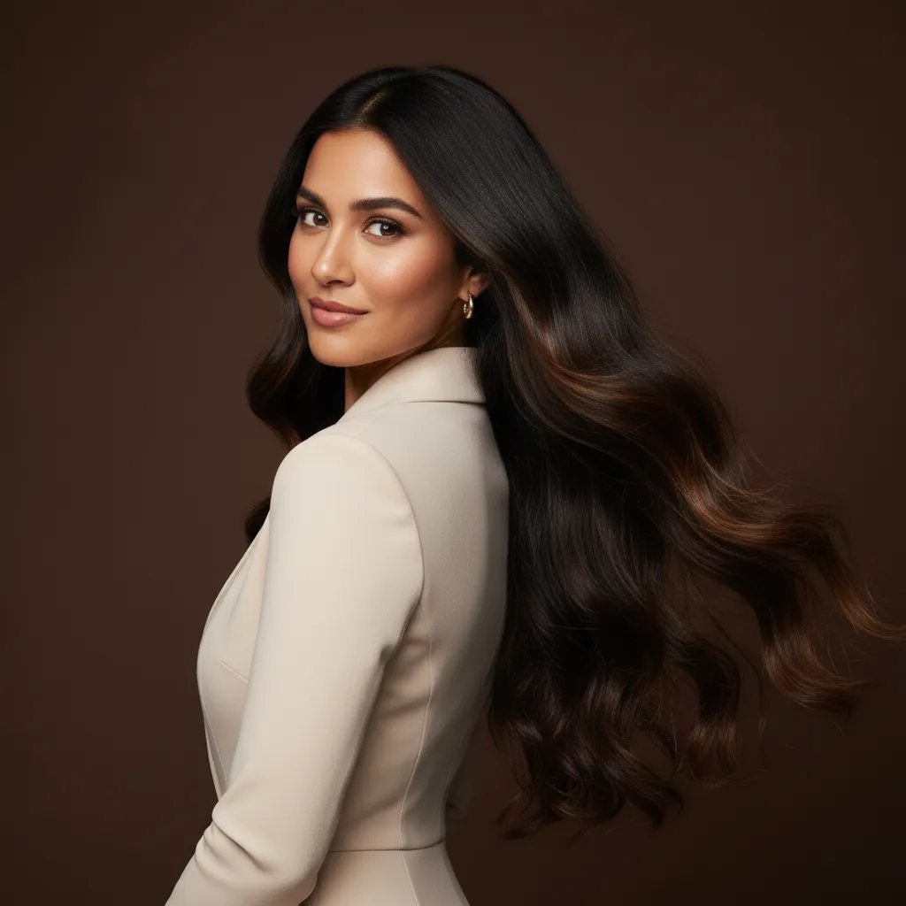 A pristine detangling comb and professional salon setup, highlighting the importance of preparation before a silk press.