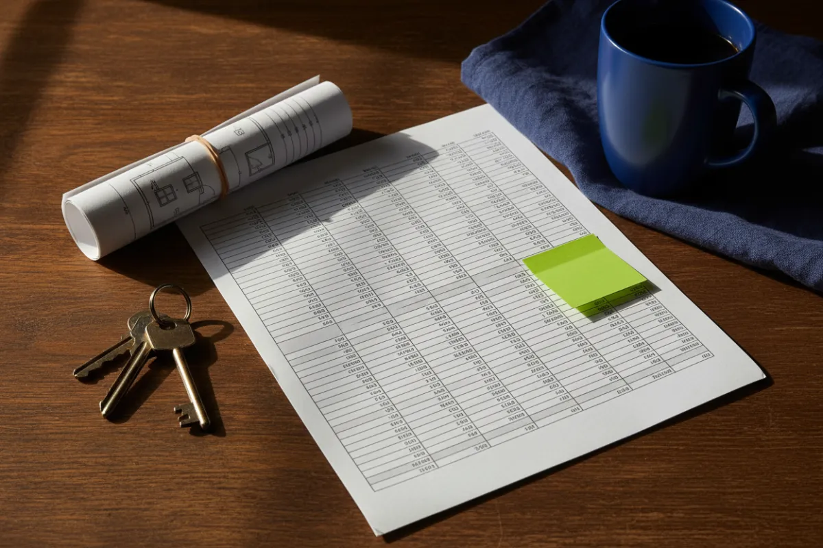 Real estate investor strategy spreadsheet