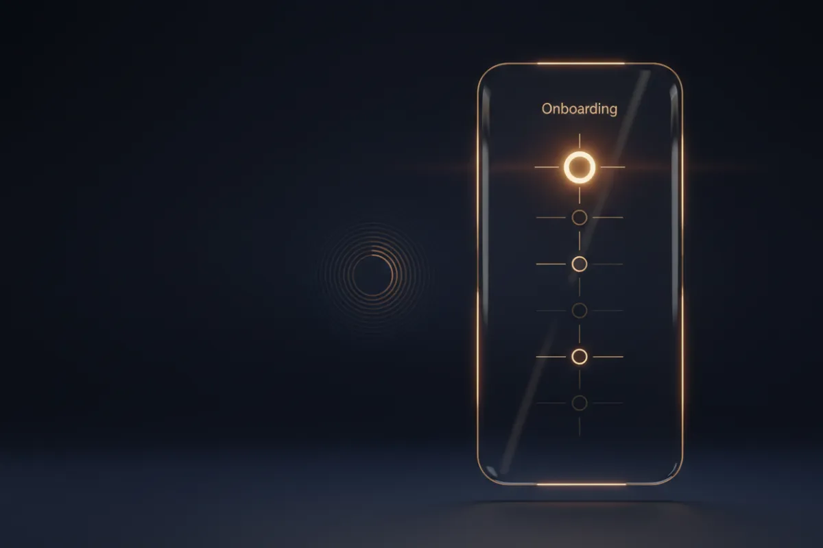 Premium UI Dashboard - Onboarding Module