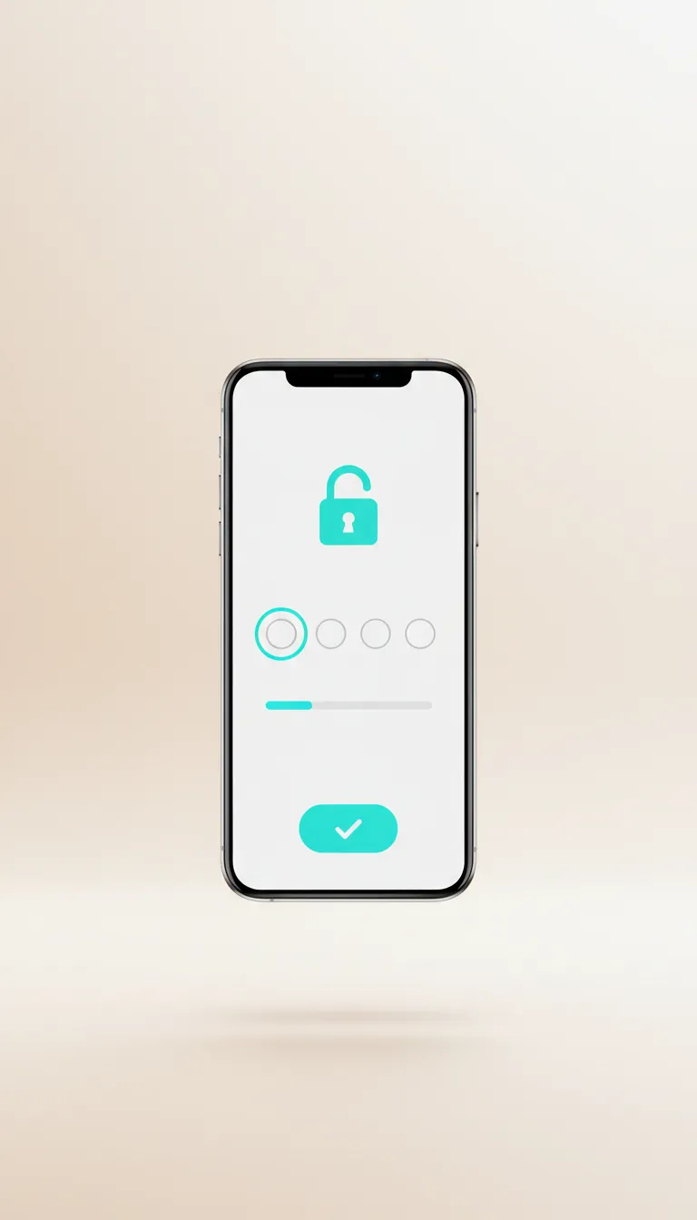 App Setup Mockup