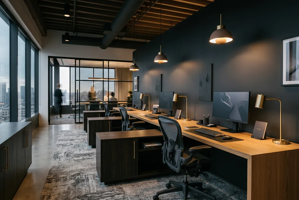 Renova Business modern workplace and corporate interior