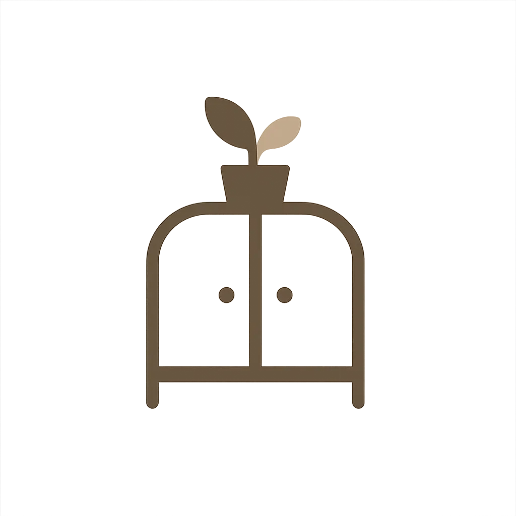 The Curated Cabinet Logo