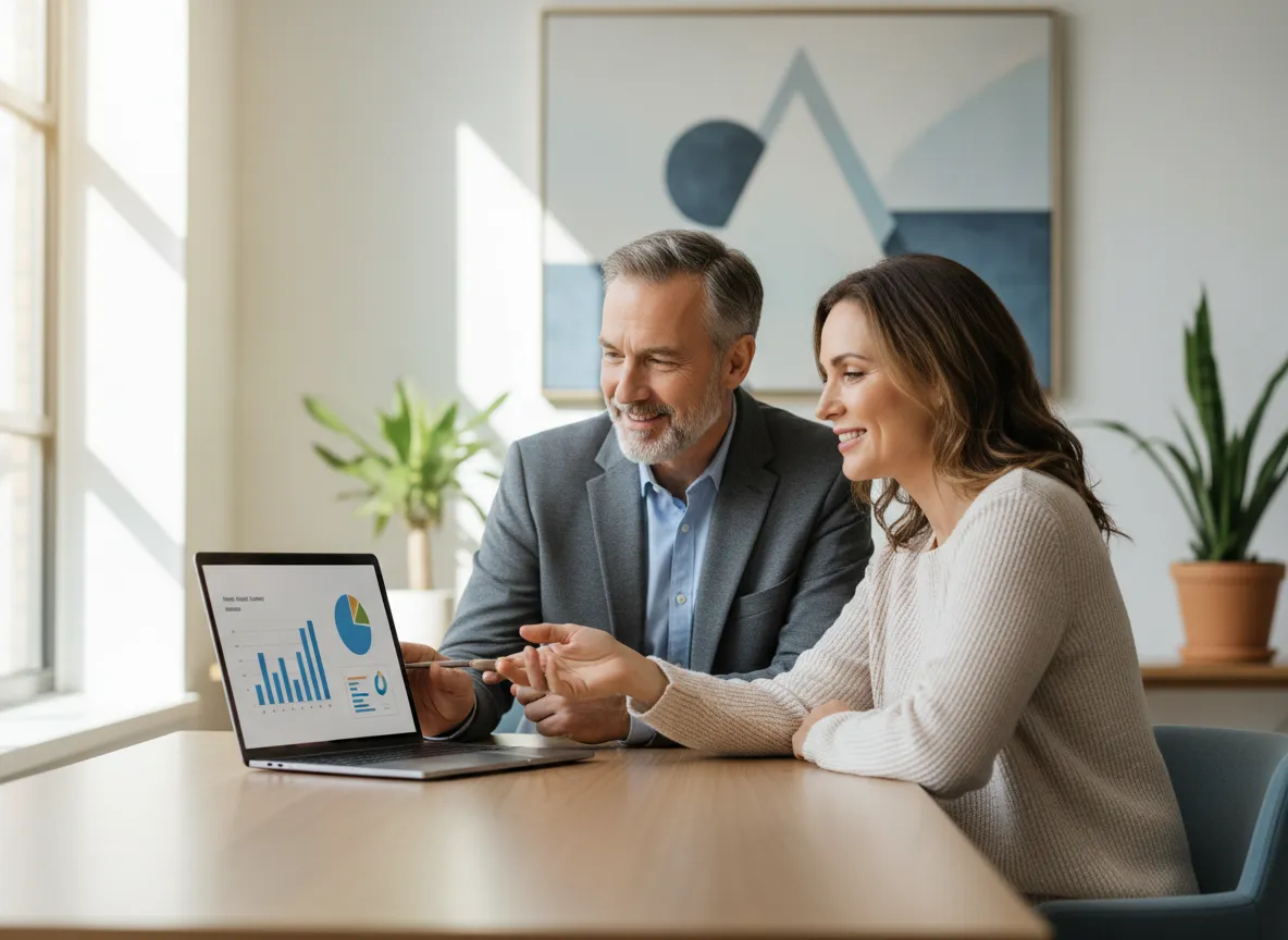 Action Ai Services founder speaking with a business owner