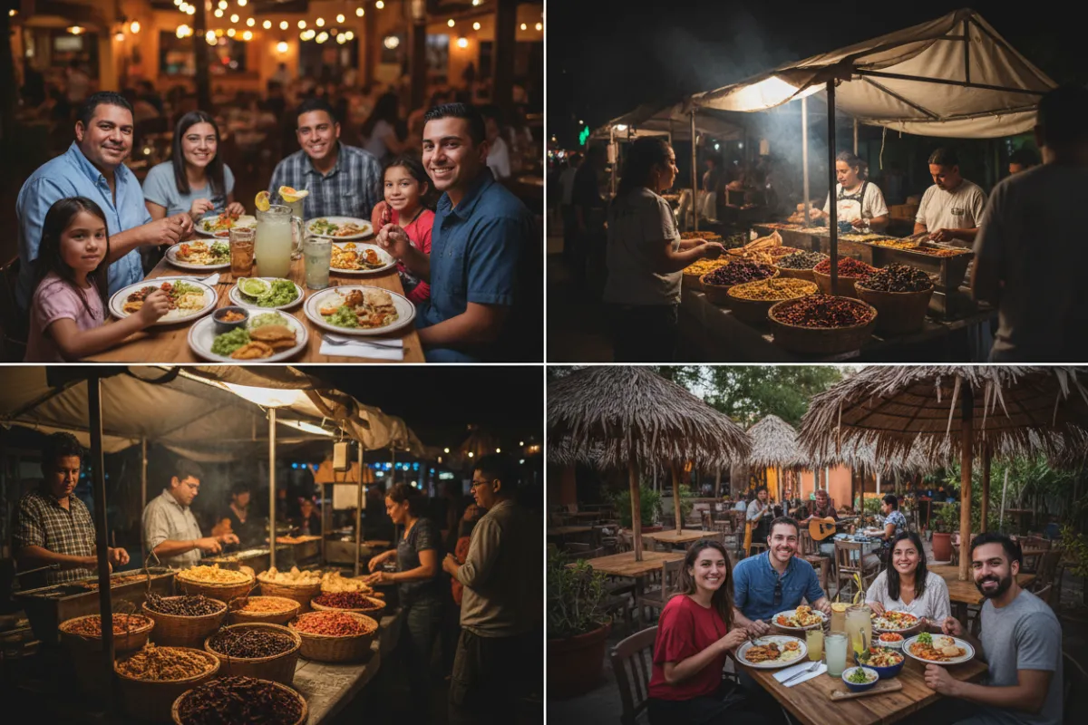 Local dining and community scene in the Rio Grande Valley