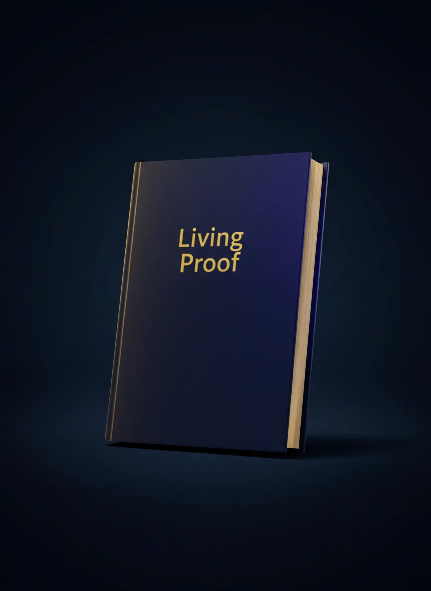 Living Proof Ebook Cover Mockup