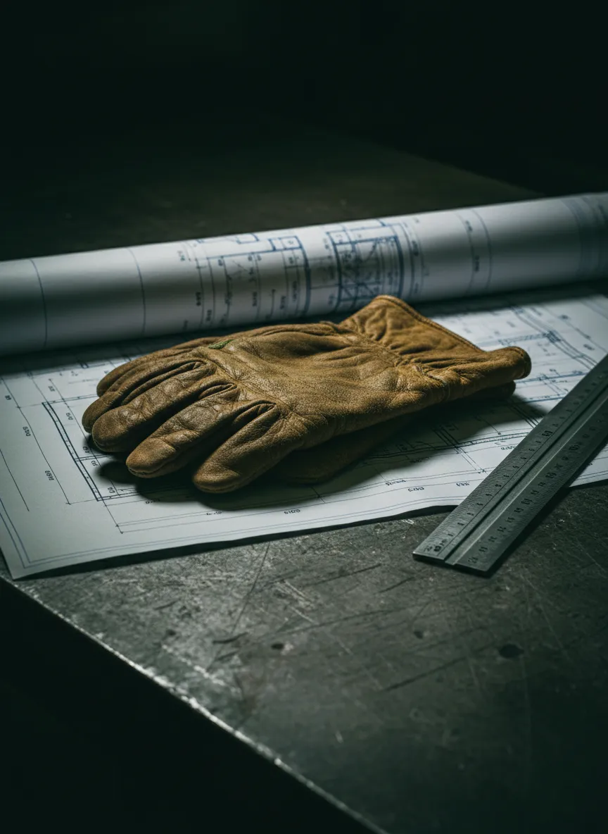 Industrial workspace highlighting blue-collar financial strength and reality