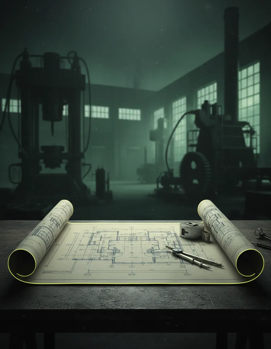 Commercial property and machinery indicating physical business assets