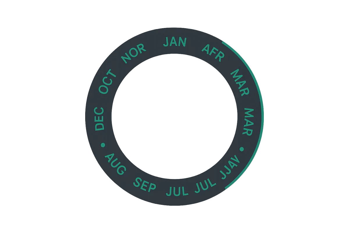 Overview of the 12-month financial wellness curriculum