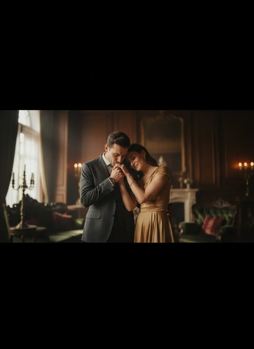 A serene, unobtrusive moment captured beautifully