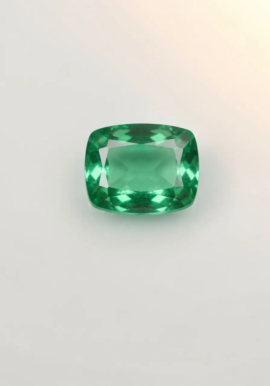 Esmeralda suelta de corte fino