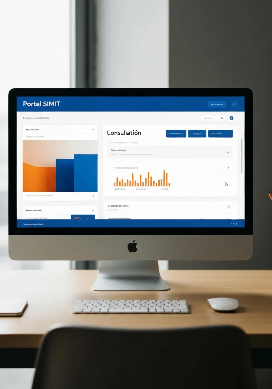 Portal oficial de consulta SIMIT para fotomultas