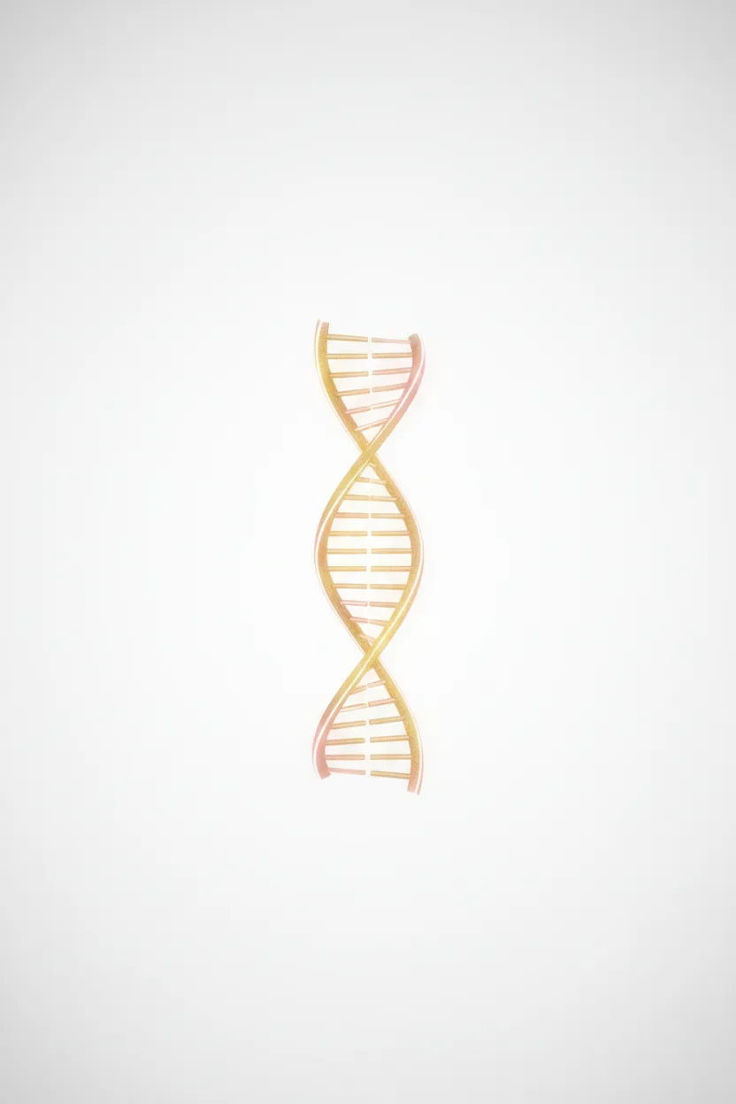 Faded DNA artwork visual