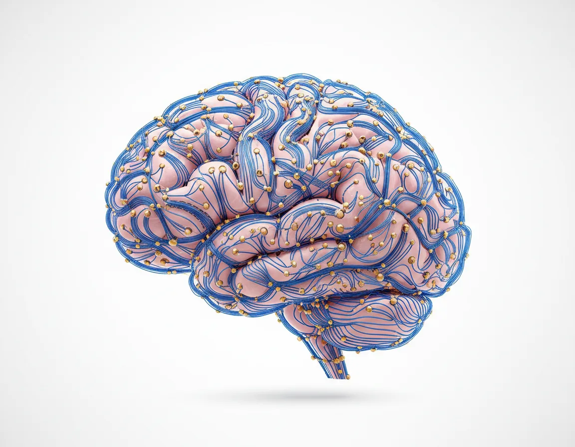 Brain illustration representing neuroscience and unconscious programming