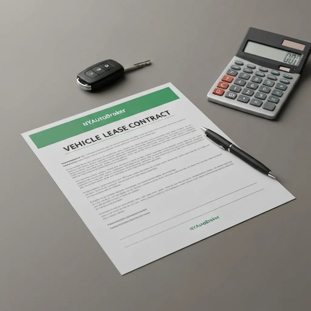 Vehicle Lease Contract Document