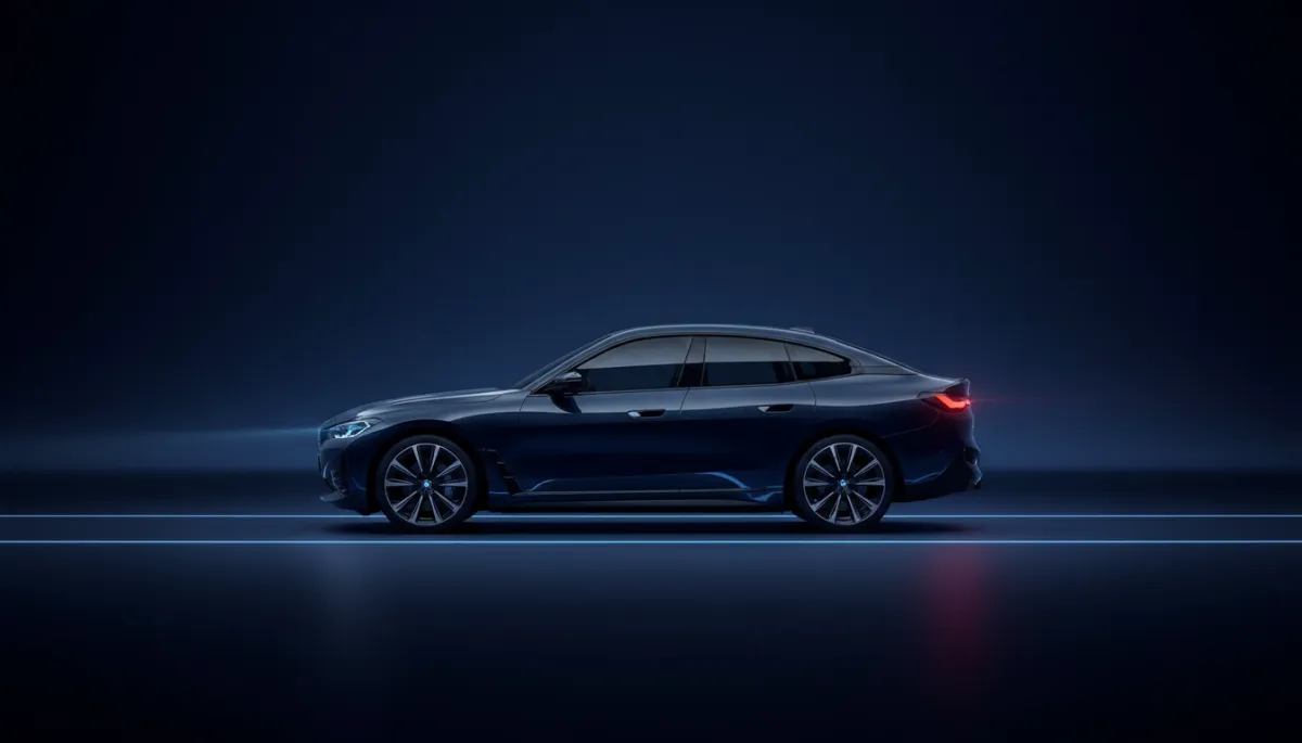 BMW i4 / iX side profile silhouette