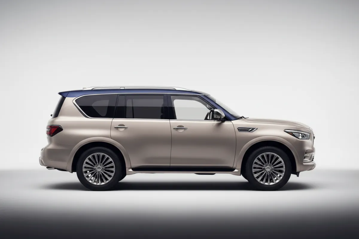 Infiniti QX80 silhouette in Brooklyn