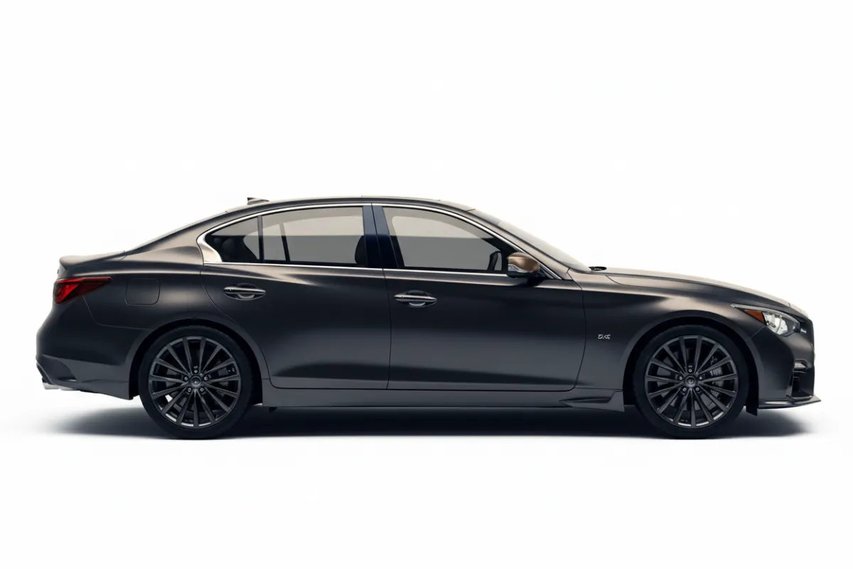Infiniti Q50 silhouette in Brooklyn