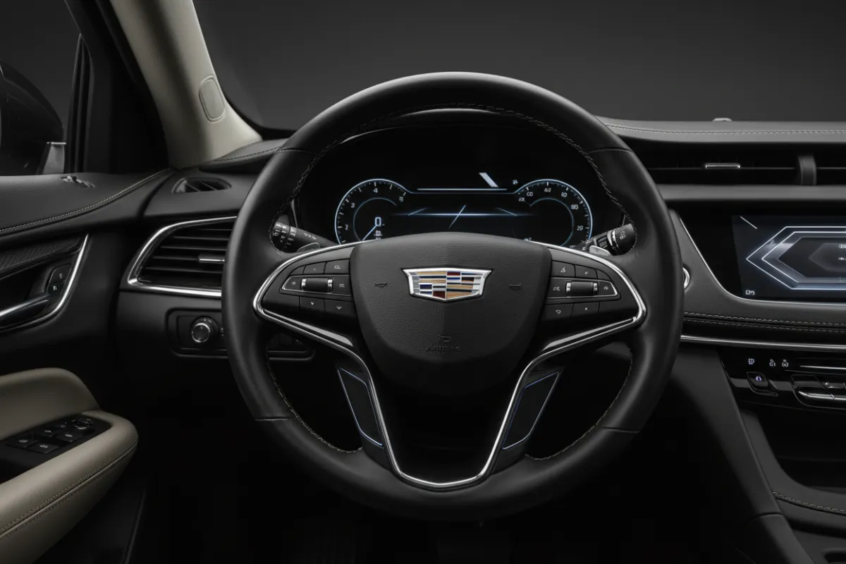 Cadillac XT5 high-end detail