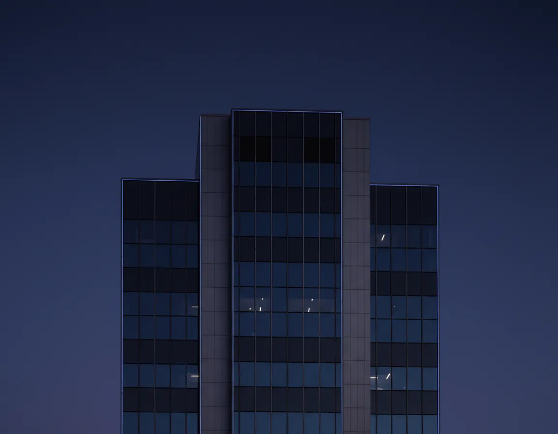Sleek NYC urban night time texture